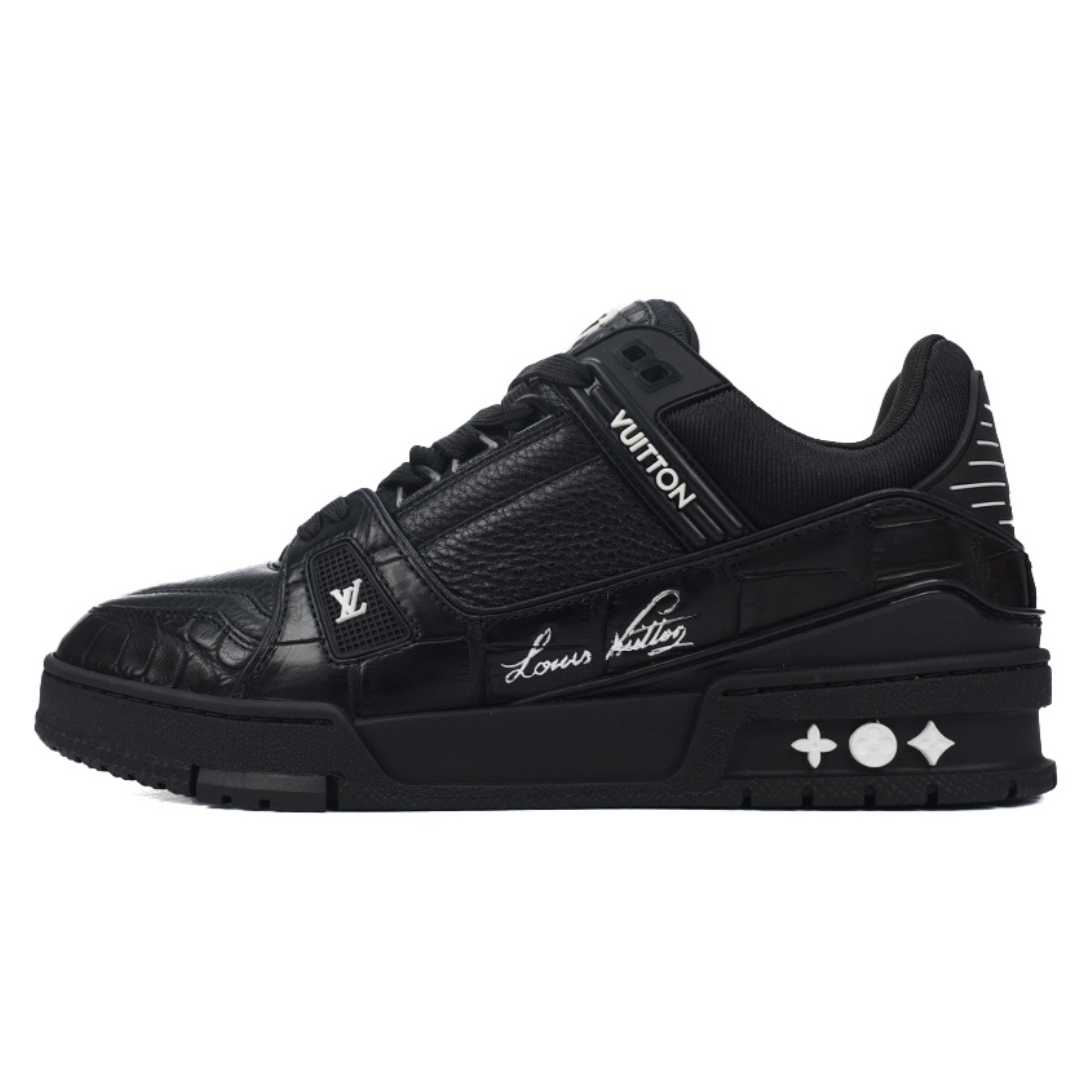 LOUIS VUITTON TRAINER «Black White» - Imagen 1