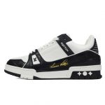 LOUIS VUITTON TRAINER «Black White Gold»