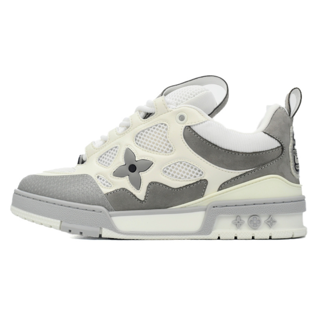LOUIS VUITTON SKATE SNEAKER «Grey White» - Imagen 1