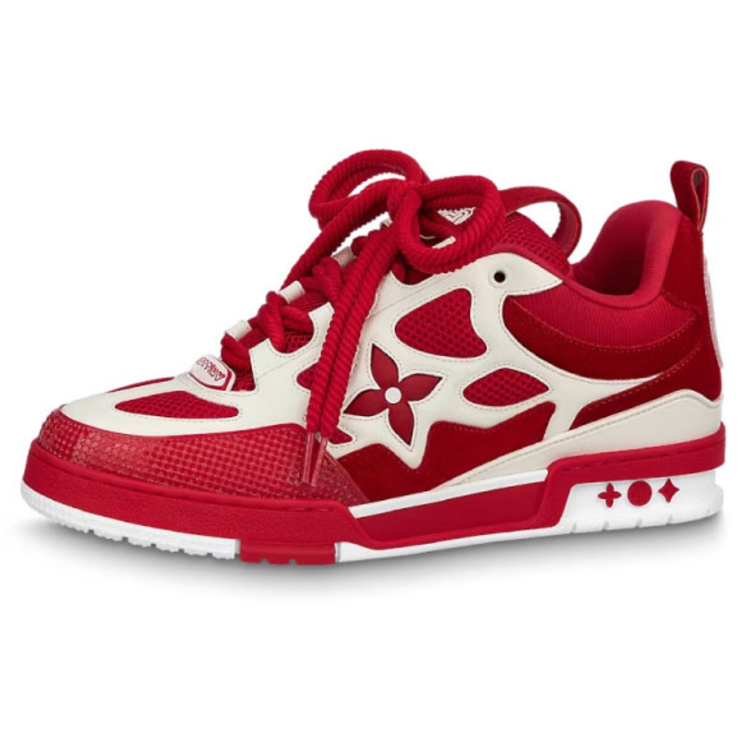 LOUIS VUITTON SKATE «Red White» - Imagen 1