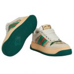 SNEAKERS SCREENER GUCCI «Cream White Green» - Imagen 3