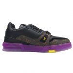 LOUIS VUITTON TRAINER «Purple Black» - Imagen 2