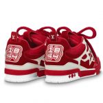 LOUIS VUITTON SKATE «Red White» - Imagen 2