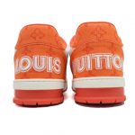 LOUIS VUITTON TRAINER «Orange White» - Imagen 3