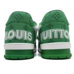 LOUIS VUITTON TRAINER «Green White» - Imagen 3