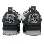 LOUIS VUITTON SKATE SNEAKER «Black White» - Imagen 3