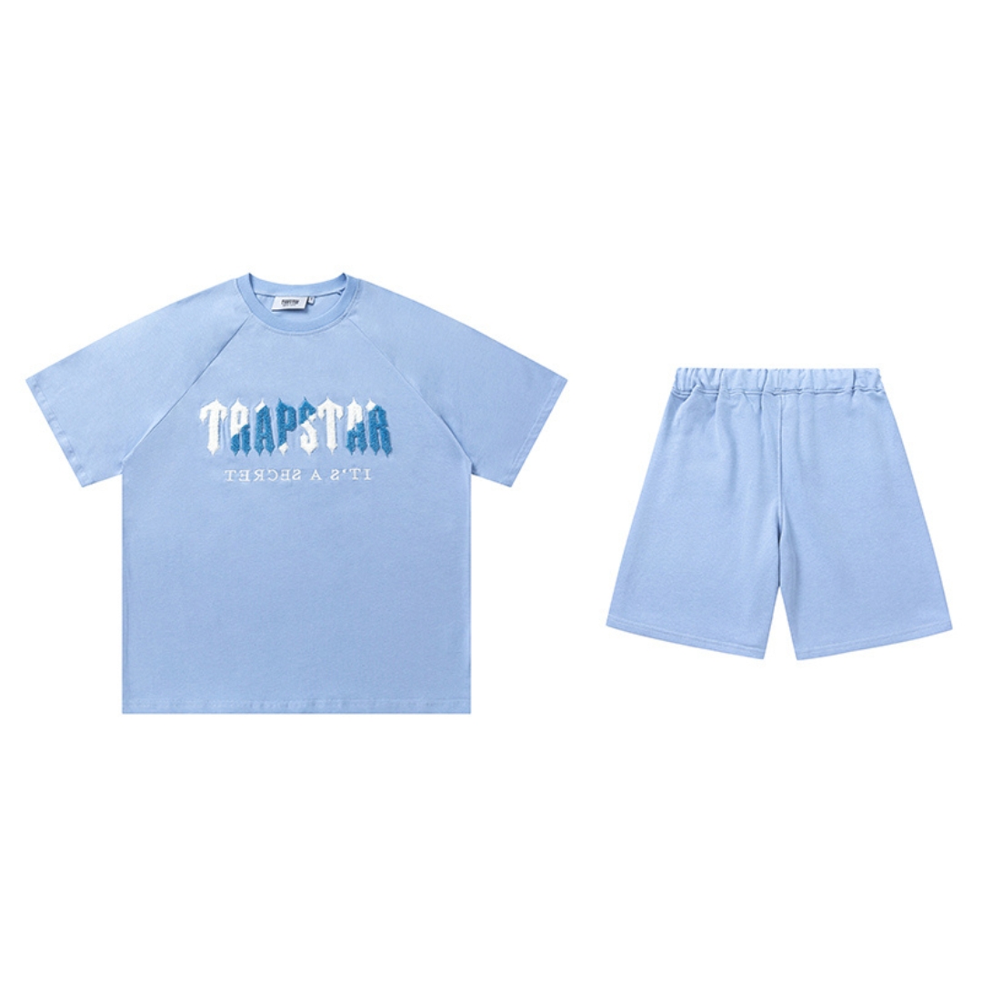 CONJUNTO CORTO TRAPSTAR «Light Blue 2» - Imagen 1