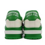 LOUIS VUITTON TRAINER «Green White» - Imagen 4