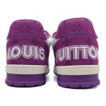 LOUIS VUITTON TRAINER «Purple White» - Imagen 4