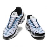 NIKE TN AIR MAX PLUS «Black White Metallic Silver Deep Royal Blue» - Imagen 2