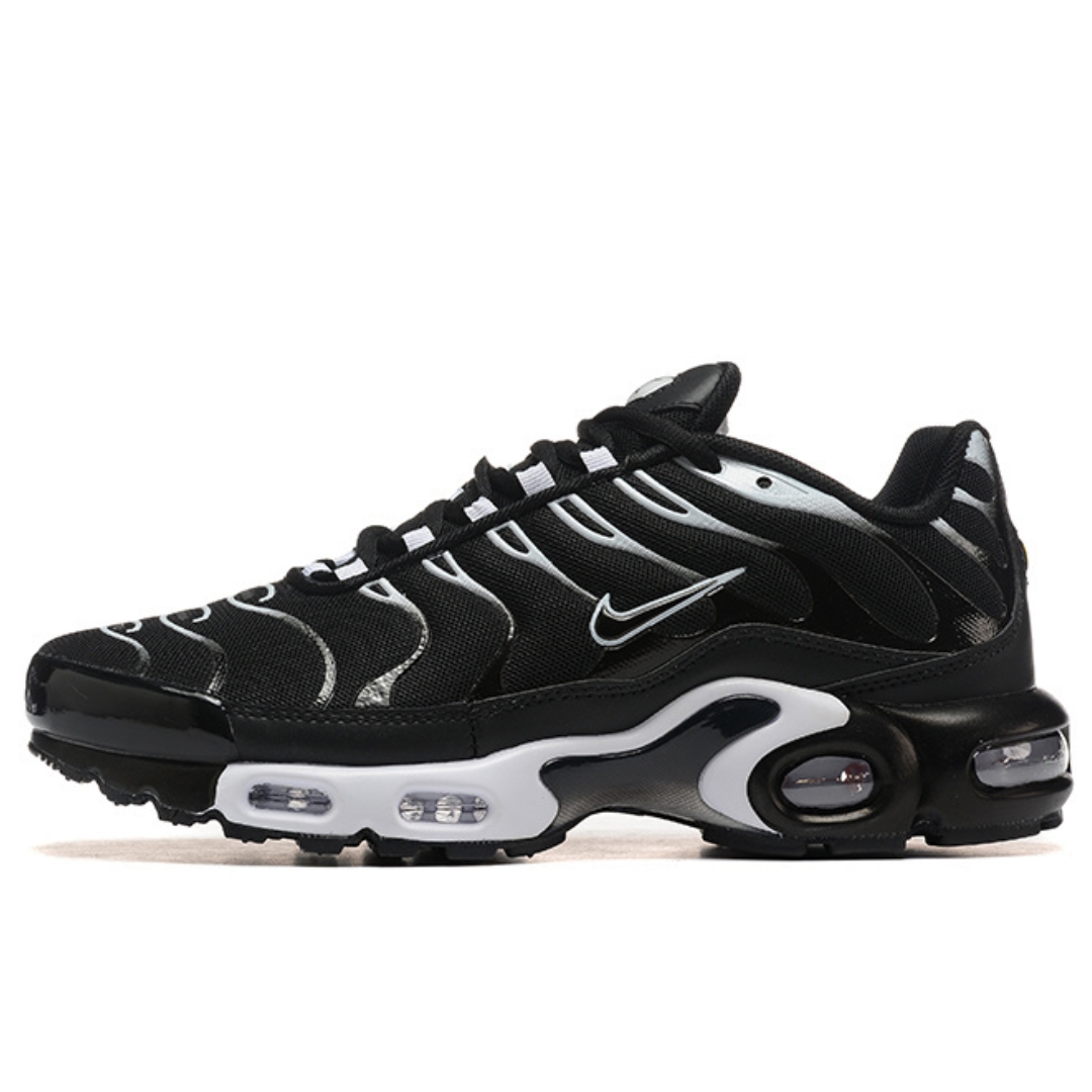 NIKE TN AIR MAX PLUS «Black White Metallic Silver» - Imagen 1