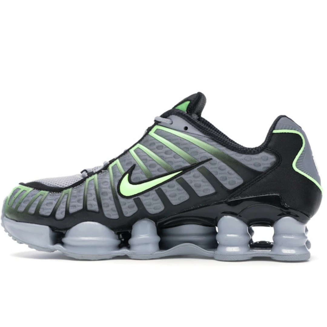 NIKE SHOX TL «Wolf Gris Lime Blast» - Imagen 1