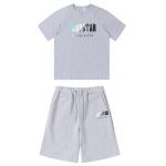 CONJUNTO CORTO TRAPSTAR «Grey Black White Blue»