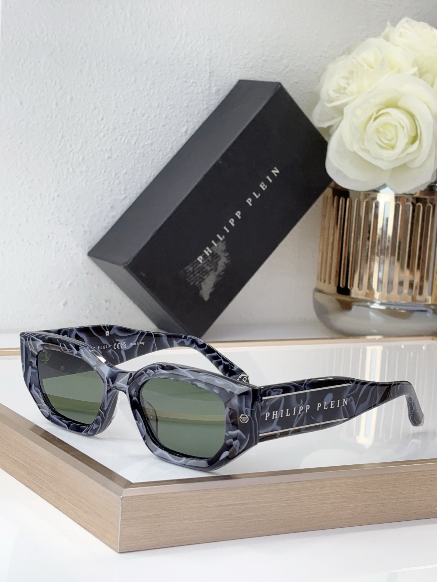 d5874dc8 SINGLASSES PHILIPP PLEIN SPP066 Size:51口21 135 - Imagen 1
