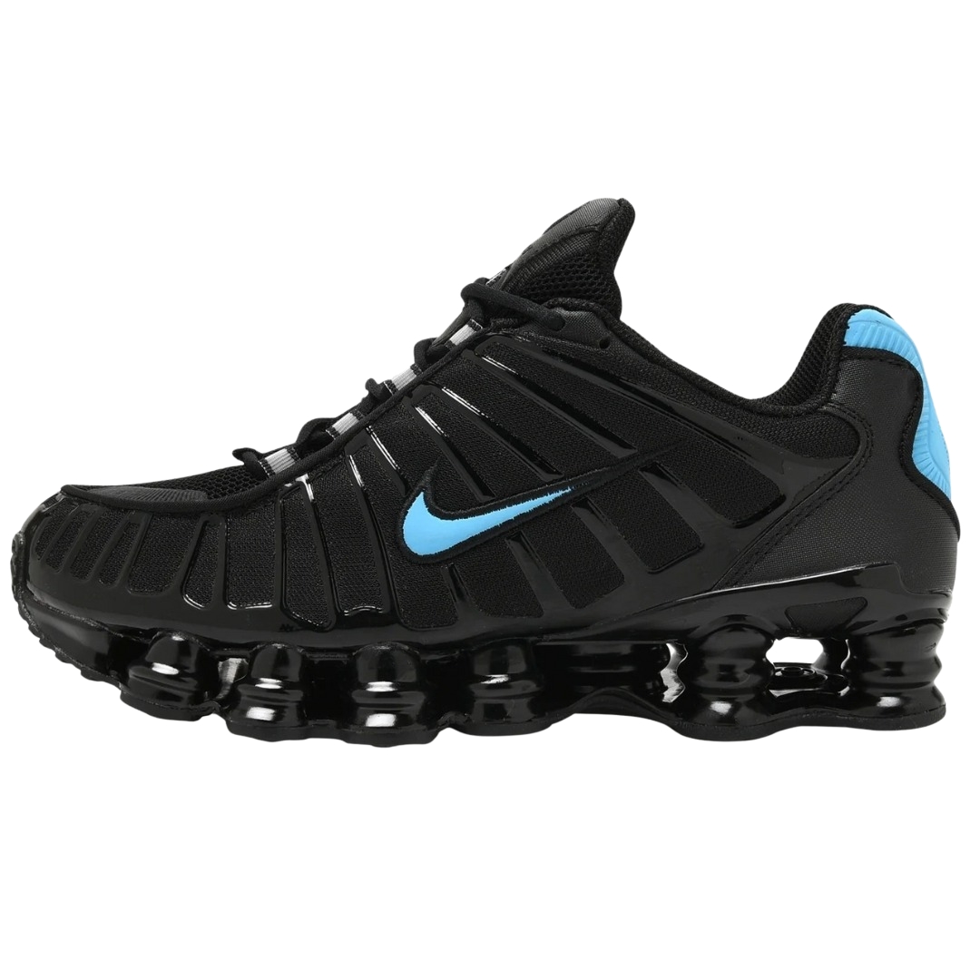 17 NIKE SHOX TL «Black Light Blue» - Imagen 1