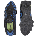 NIKE BLACK & NAVY SHOX TL SNEAKERS - Imagen 4