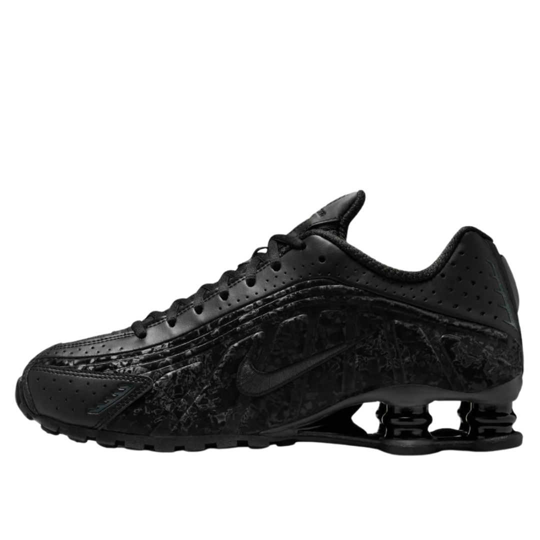 2 Nike Shox R4 Black Floral - Imagen 1