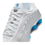 Nike Shox R4 White Blue Hero Silver - Imagen 4
