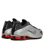 Nike Shox R4 | Plateado | Rojo - Imagen 4