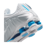 Nike Shox R4 White Blue Hero Silver - Imagen 6