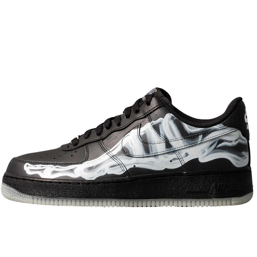1-10.jpg AIR FORCE 1 "Skeleton Black" - Imagen 1