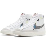 AIR BLAZER High "77 White Black - White - sail 2" - Imagen 4