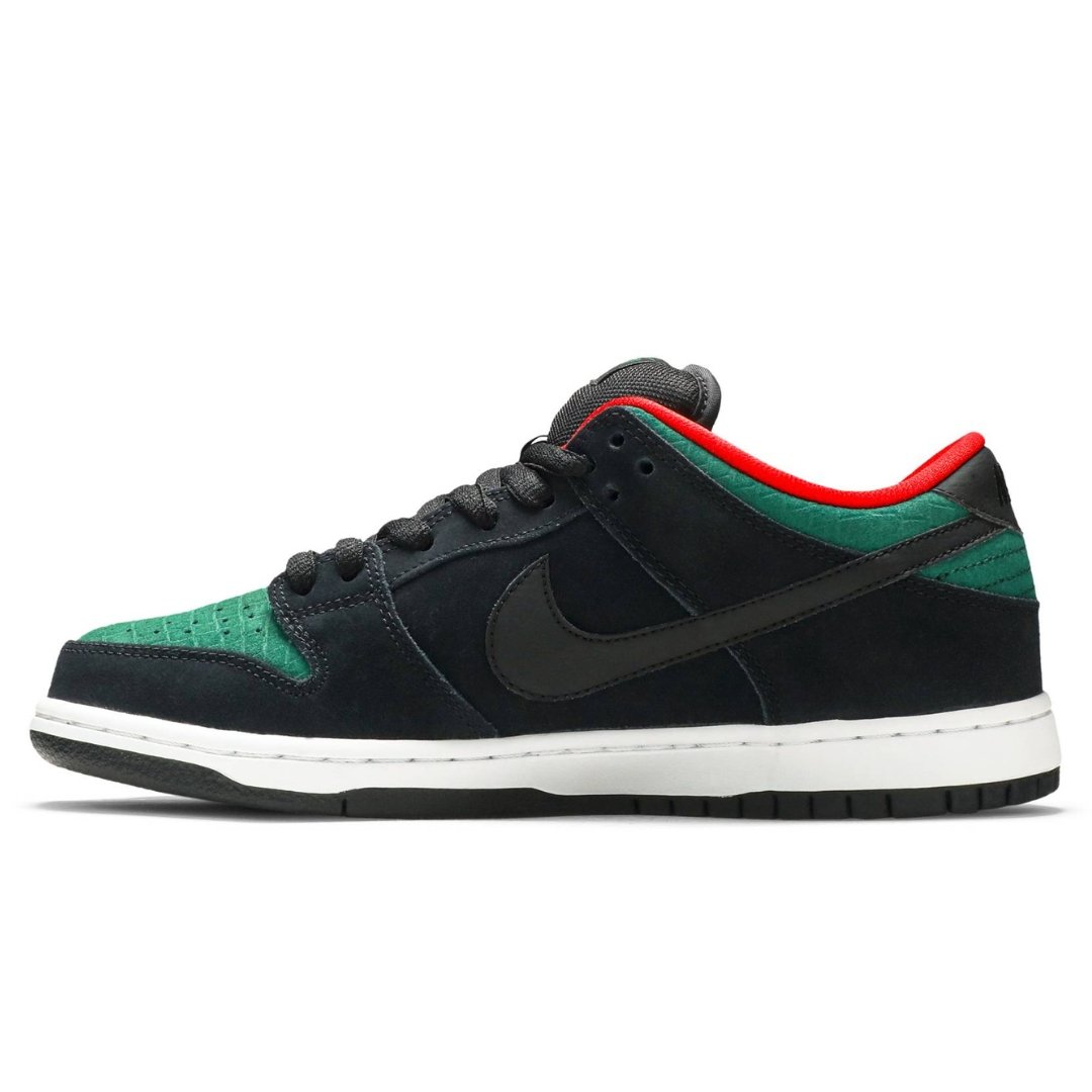1-277.jpg SB DUNK Low "Black and green" - Imagen 1