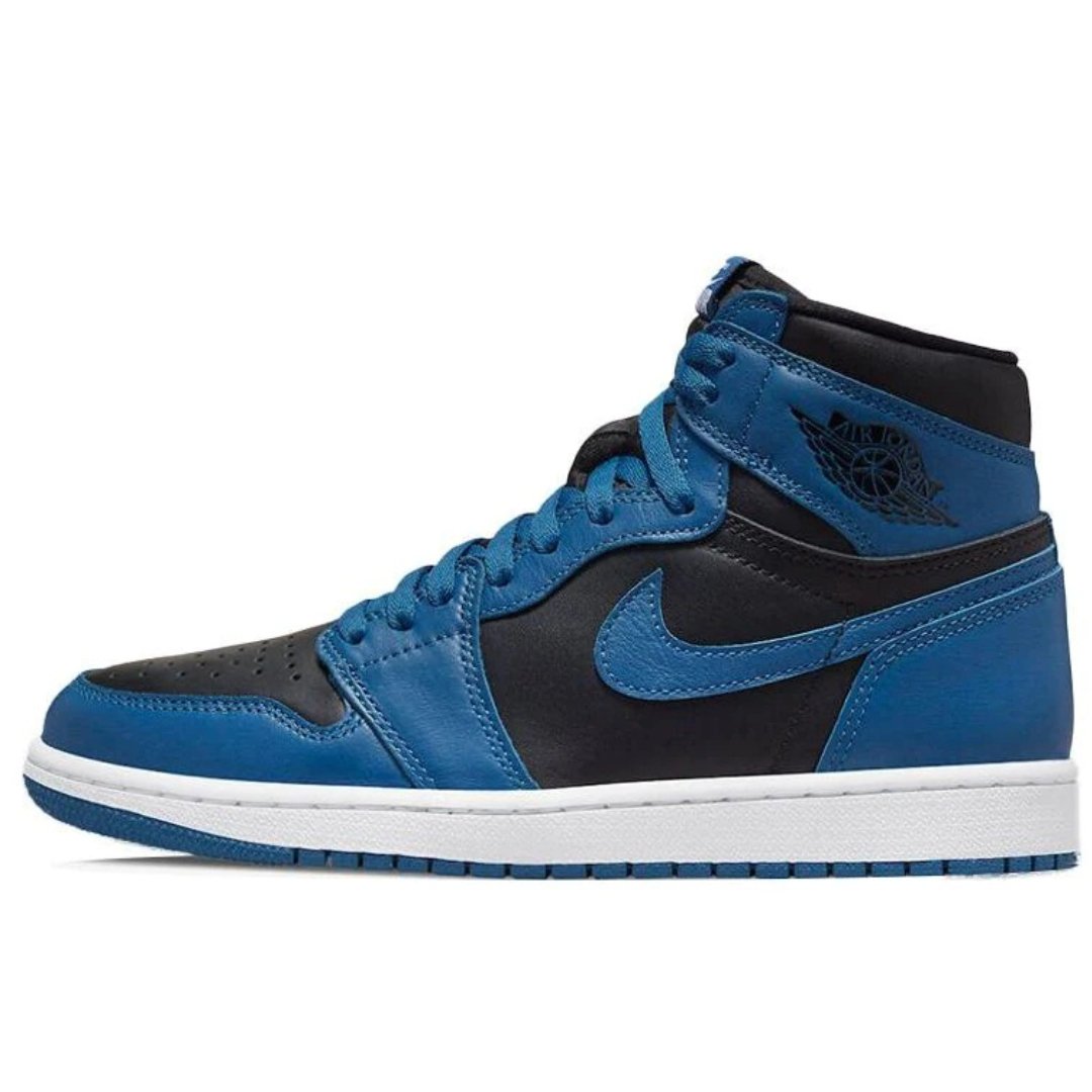 1-423.jpg AIR JORDAN 1 High "Black Blue" - Imagen 1