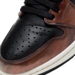 AIR JORDAN 1 High "Patina Rust Shadow Black Light Army Sail Fresh" - Imagen 3