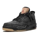 AIR JORDAN RETRO 4 " Levi's Black" - Imagen 2