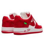 AIR FORCE 1 x LV x OFF WHITE "Red" - Imagen 2