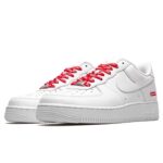 AIR FORCE 1 x SUPREME "White Red" - Imagen 4