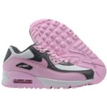 AIR MAX 90 "Leather Particle Grey Iced Lilac (GS)" - Imagen 2