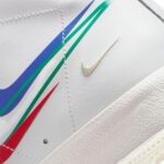 AIR BLAZER High "77 White Green Noise - Game Royal" - Imagen 2