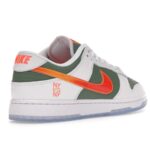 SB DUNK Low "White Green Orange" - Imagen 3