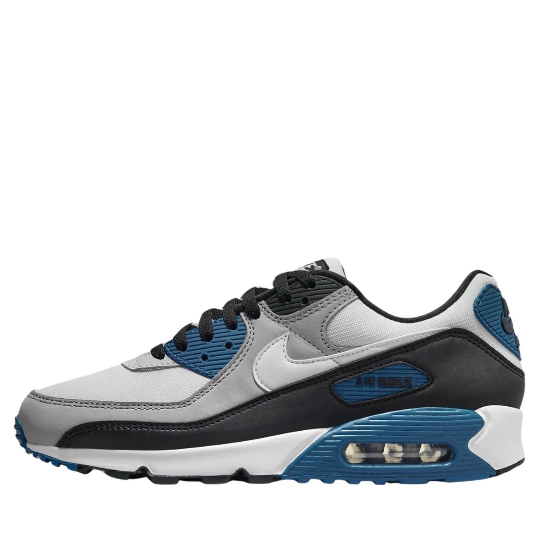 2-4.jpg AIR MAX 90 "Black Blue" - Imagen 1