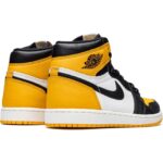 AIR JORDAN 1 High "Black Yellow" - Imagen 5