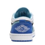 AIR JORDAN 1 Low "White Black Blue" - Imagen 4