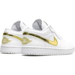 AIR JORDAN 1 Low "White Gold" - Imagen 5