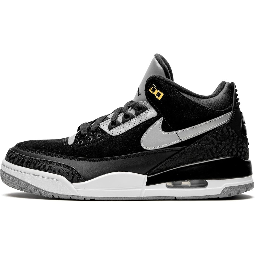 2-536.jpg AIR JORDAN RETRO 3 "Tinker Black Cement Gold 0" - Imagen 1