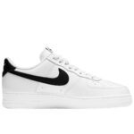 AIR FORCE 1 White "Swoosh Black" - Imagen 2