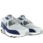 AIR MAX 90 "Essential Wolf Grey Binary Blue Dark Grey" - Imagen 4