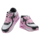 AIR MAX 90 "Leather Particle Grey Iced Lilac (GS)" - Imagen 3