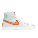 AIR BLAZER High "77 Infinite White Kumquat Aurora Green Bright Crimson Sail" - Imagen 3