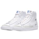 AIR BLAZER High "77 White White - Hyper Royal" - Imagen 3