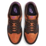 SB DUNK Low "Brown Orange Black" - Imagen 4