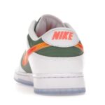SB DUNK Low "White Green Orange" - Imagen 4