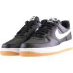 AIR FORCE 1 "Leather Black" - Imagen 4