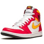 AIR JORDAN 1 High "Light Fusion Red" - Imagen 2