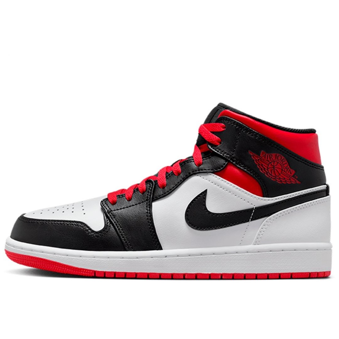 3-461.jpg AIR JORDAN 1 High "White Gym Red Black" - Imagen 1